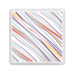 Beautiful Stripes Memory Card Reader (square) by designsbymallika