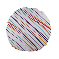 Beautiful Stripes Standard 15  Premium Round Cushions