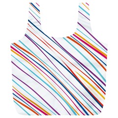 Beautiful Stripes Full Print Recycle Bag (XL)