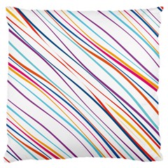 Beautiful Stripes Standard Flano Cushion Case (One Side)