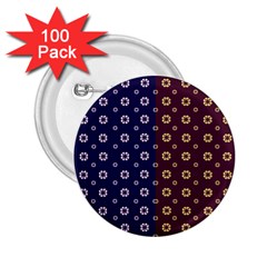 Baatik Print 2 25  Buttons (100 Pack)  by designsbymallika