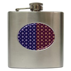 Baatik Print Hip Flask (6 Oz) by designsbymallika