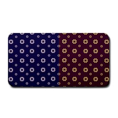 Baatik Print Medium Bar Mats by designsbymallika