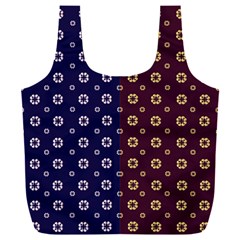 Baatik Print Full Print Recycle Bag (xxxl) by designsbymallika