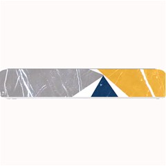 Abstrait Triangles Jaune/bleu/gris Small Bar Mats by kcreatif