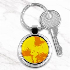 Textureorangejaune Key Chain (round) by kcreatif