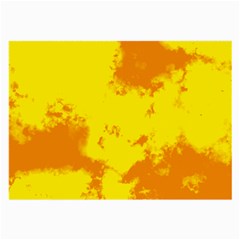 Textureorangejaune Large Glasses Cloth (2 Sides) by kcreatif