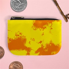 Textureorangejaune Mini Coin Purse by kcreatif