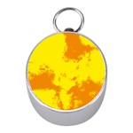 Textureorangejaune Mini Silver Compasses Front