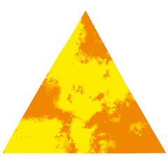 Textureorangejaune Wooden Puzzle Triangle by kcreatif