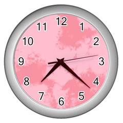 Jhhjj Wall Clock (silver) by kcreatif