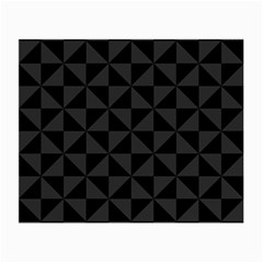 Abstraittrianglesnoir Small Glasses Cloth (2 Sides) by kcreatif