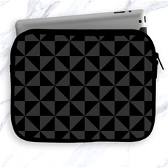 Abstraittrianglesnoir Apple Ipad 2/3/4 Zipper Cases by kcreatif