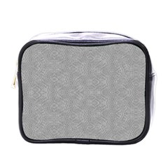 Denimeffetcolorgris65 Mini Toiletries Bag (one Side) by kcreatif