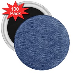 Denimeffetcolorbleu65 3  Magnets (100 Pack) by kcreatif