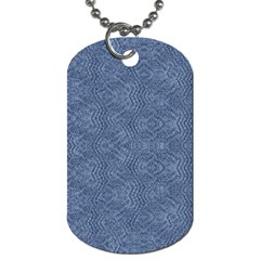 Denimeffetcolorbleu65 Dog Tag (two Sides) by kcreatif