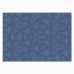 Denimeffetcolorbleu65 Large Glasses Cloth (2 Sides) by kcreatif