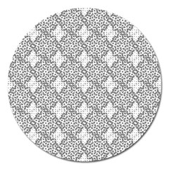 Patternformes1grise Magnet 5  (round) by kcreatif