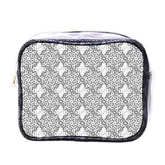 Patternformes1grise Mini Toiletries Bag (one Side) by kcreatif