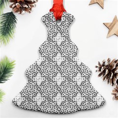 Patternformes1grise Christmas Tree Ornament (two Sides) by kcreatif