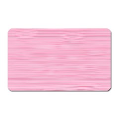 Pink Knitted Pattern Magnet (rectangular) by goljakoff