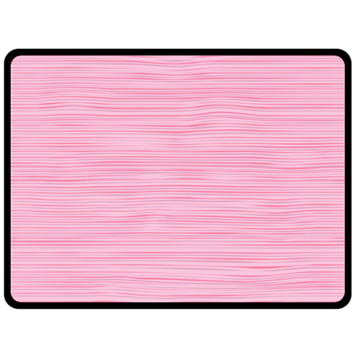 Pink knitted pattern Fleece Blanket (Large) 