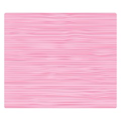 Pink Knitted Pattern Double Sided Flano Blanket (small)  by goljakoff