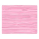 Pink knitted pattern Double Sided Flano Blanket (Large)  80 x60  Blanket Front