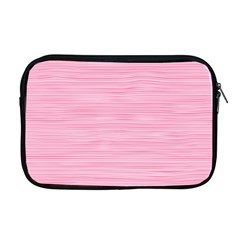 Pink Knitted Pattern Apple Macbook Pro 17  Zipper Case by goljakoff