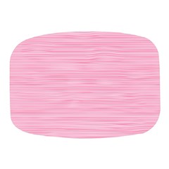 Pink Knitted Pattern Mini Square Pill Box