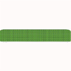 Green Knitted Pattern Small Bar Mats by goljakoff