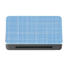 Blue Knitted Pattern Memory Card Reader With Cf by goljakoff