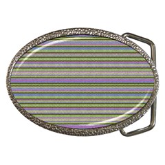 Line Knitted Pattern Belt Buckles by goljakoff