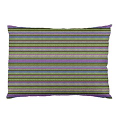 Line Knitted Pattern Pillow Case by goljakoff