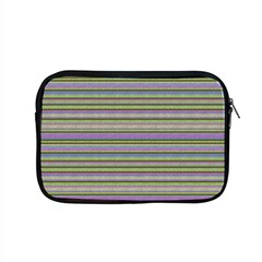 Line Knitted Pattern Apple Macbook Pro 15  Zipper Case by goljakoff