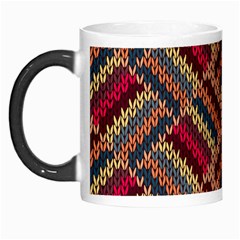 Zig Zag Knitted Pattern Morph Mugs by goljakoff