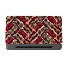 Zig Zag Knitted Pattern Memory Card Reader With Cf by goljakoff