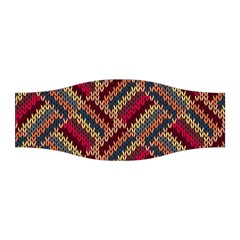 Zig Zag Knitted Pattern Stretchable Headband by goljakoff