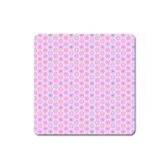 Hexagonal Pattern Unidirectional Square Magnet by Dutashop