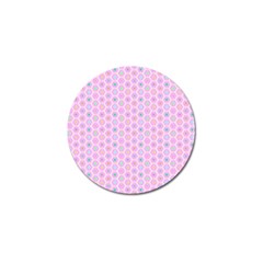 Hexagonal Pattern Unidirectional Golf Ball Marker (10 Pack) by Dutashop