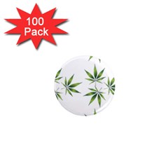 Cannabis Curative Cut Out Drug 1  Mini Magnets (100 Pack)  by Dutashop