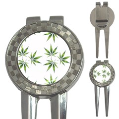 Cannabis Curative Cut Out Drug 3-in-1 Golf Divots by Dutashop