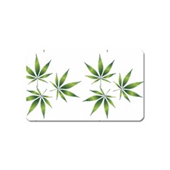 Cannabis Curative Cut Out Drug Magnet (name Card) by Dutashop