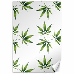 Cannabis Curative Cut Out Drug Canvas 20  X 30  by Dutashop