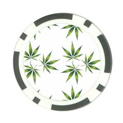 Cannabis Curative Cut Out Drug Poker Chip Card Guard by Dutashop