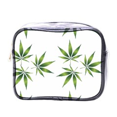 Cannabis Curative Cut Out Drug Mini Toiletries Bag (one Side) by Dutashop