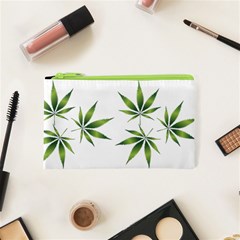 Cannabis Curative Cut Out Drug Cosmetic Bag (xs)