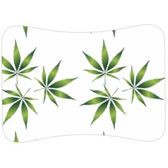 Cannabis Curative Cut Out Drug Velour Seat Head Rest Cushion by Dutashop