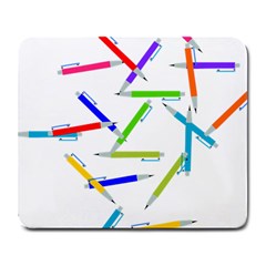 Pen Pencil Color Write Tool Large Mousepads by Dutashop