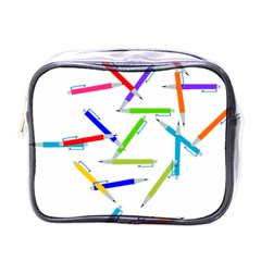 Pen Pencil Color Write Tool Mini Toiletries Bag (one Side) by Dutashop